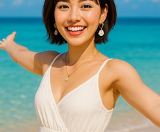最先端の生成AIで美しい人物写真風の画像を作ります 【2名限定お試し価格】ココナラのサムネイルやSNSの投稿用に