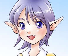 illustratorにて、似顔絵お描きします 可愛くてPOPな似顔絵お描きします！！