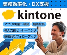 kintoneで業務効率化・DX支援サポートします イメージ1