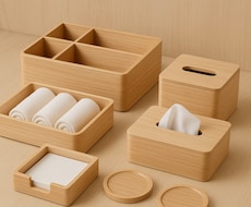 ロゴ対応可｜店舗用木製備品を定制制作します イメージ1