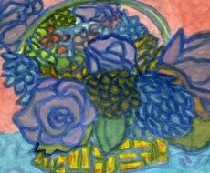 透明水彩絵の具で静物画や風景画などを描きます イメージ1