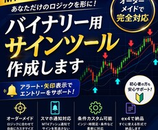 オーダーメイドでサインツールを作成します ロジックを形に。アラート・矢印表示・条件カスタムまで対応