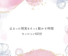 潜在意識に触れて今止まっている現実を動かします イメージ1