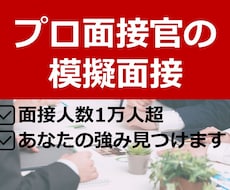 面接対策／面接練習◆就活・転職の模擬面接します 面接人数1万人以上のプロ面接官がフィードバック★GWもOK！