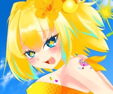 あなたの推しキャラ(女の子)のアイコン描きます イメージ1