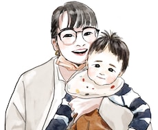 爽やかタッチの似顔絵描きます SNSアイコンやお名刺、記念に