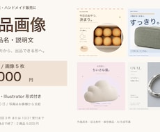 ネットショップの商品画像5枚と説明文を制作します イメージ1