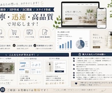 web、スライド、HP、EC作成承ります イメージ1