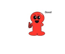 この赤いキャラクターで作成します イメージ1