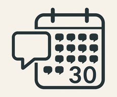毎日1回あなたとチャットでつながる30日間にします イメージ1
