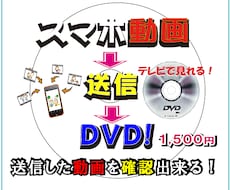 スマホ動画➡送信➡TV・車で見るDVD作成します 送信した動画をチャプター画面で確認が出来る‼