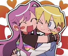 可愛いイラスト描きます ポップで可愛い目を引くイラスト