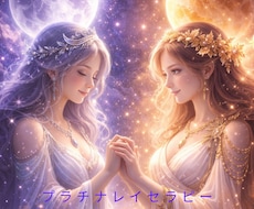 月と金星の光でプラチナレイセラピーを行います イメージ1