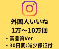 インスタの外国人いいね(+10,000)増やします 【Instagram】外国人いいね(+10,000)増加