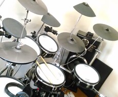 電子ドラムによる曲の録音、アレンジをします イメージ1