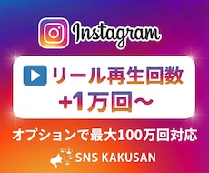 Instagramリール再生回数　1万回手配します ⭐️最短即日！再生回数を劇的に増やして人気感を演出