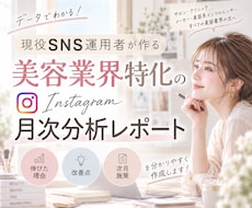美容業界特化♡月次分析レポートを作成します イメージ1