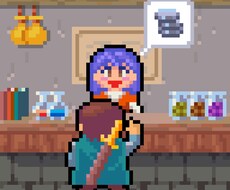 レトロゲームのようなドット絵を作成します イメージ1