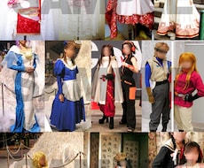 コスプレ衣装、オリジナル衣装など制作いたします フルセットからパーツのみ等、個人向けにリーズナブルにご提供！