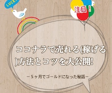 ココナラの上手な活用方法とコツを大公開します まず、何をすればいいか迷ってる方向け