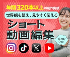 ショート動画の編集します イメージ1