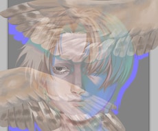 商用利用可能！厚塗りイラスト描きます かっこいい絵柄や可愛い絵柄、少しなら絵柄変更できます