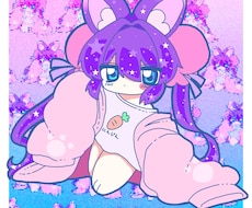 古いアニメっぽい絵柄でミニキャライラストを描きます イメージ1
