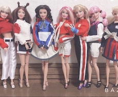 ドール人形の服を趣味で作っています イメージ1
