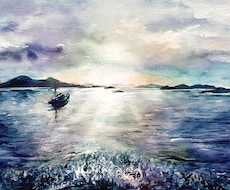 思い出の風景を絵に描きます プレゼントをお探しの方におすすめ