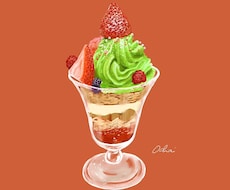 カフェのメニューのイラストなど描きます イメージ1
