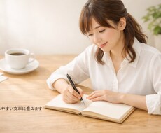 読みやすいビジネス文章に整えます イメージ1