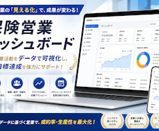 保険営業の次の一手が見える管理アプリを提供します イメージ1
