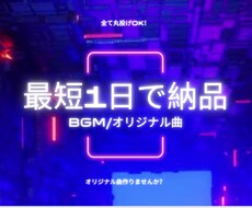 配信や動画制作に活用できるオリジナル曲作成します イメージ1