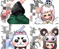ゲーム&snsのアイコンを描かせてもらいます イメージ1