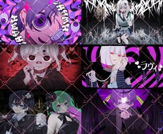 サムネ/動画内イラスト/立ち絵等描きます イメージ1