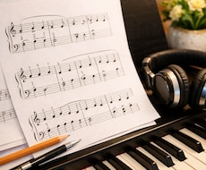 お好きな曲を弾きやすくアレンジした楽譜を作成します 現役ピアニスト、作曲家にお任せください