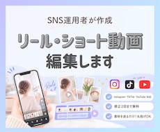 広告OK◎リール・ショート動画を編集します イメージ1