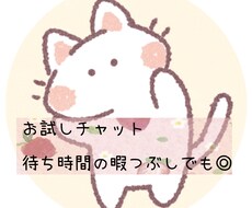 お試しチャットします イメージ1