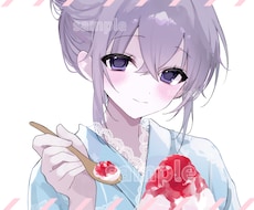 萌え地雷系♡ゆるっとらくがき風アイコンお描きします 短納期＆お手頃価格で量産系や地雷系の萌イラストお描きします♡