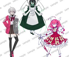 キャラデザ･TRPG等で使用する立ち絵承ります イメージ1