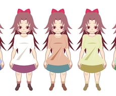 頭の中のちびキャラを描きます イメージ1