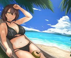 キャラクターイラスト・一枚絵を制作します イメージ1