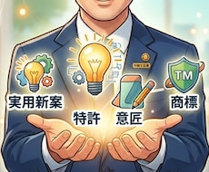 弁理士が特許・実用新案・意匠・商標の相談に応じます イメージ1