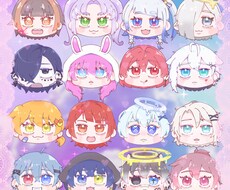 可愛いキラキラしたミニキャラ描きます イメージ1