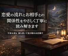 恋愛の流れを四柱推命で丁寧に読み解きます イメージ1