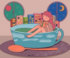 可愛いアイコン・ヘッダー・1枚絵・挿絵等描きます イメージ1