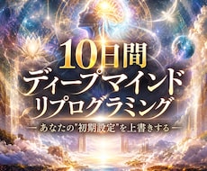 10日間ディープマインドリプログラミングを行います イメージ1