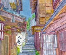 お店や観光用パンフレットの表紙や挿絵描きます イメージ1