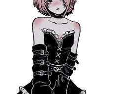 病みかわいい女の子のイラストを描きます イメージ1