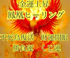 鳳凰ヒーリング★金運勝負運くじ運アップさせます イメージ1